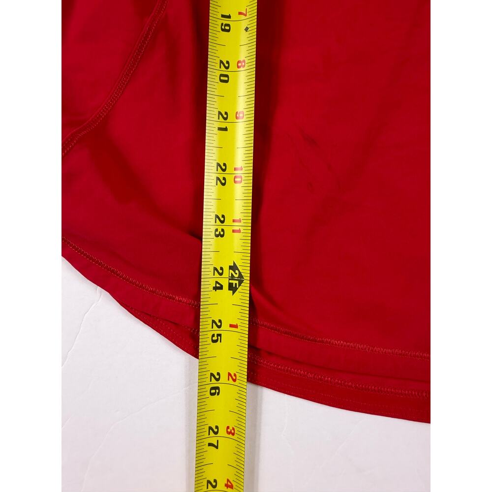 Lululemon Sculpt Tank Size 12 Dark Red Racerback Running Workout Top - Picture 9 of 12